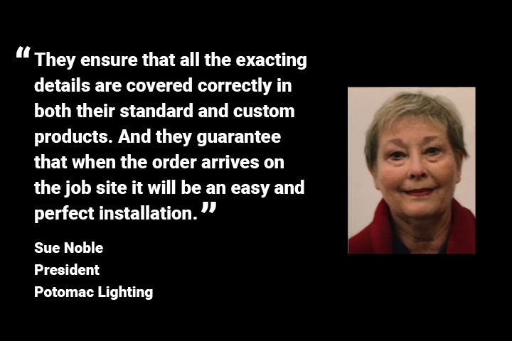 Working with Lumetta's people and lighting solutions is a true joy.
