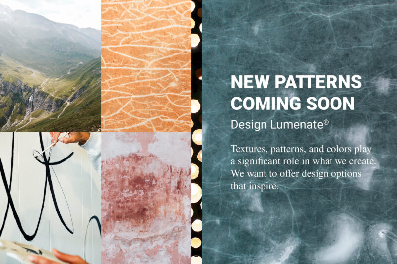Design Lumenate® is a collection of artfully crafted patterns for your next lighting project.